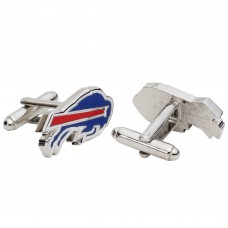 Запонки Buffalo Bills Silver-Plated Team Logo