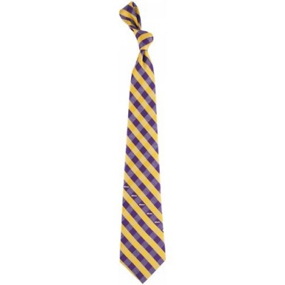 Галстук Minnesota Vikings Woven Checkered - Purple/Gold