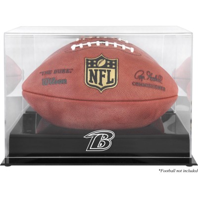 Baltimore Ravens Fanatics Authentic Black Base Football Logo Display Case with Mirror Back