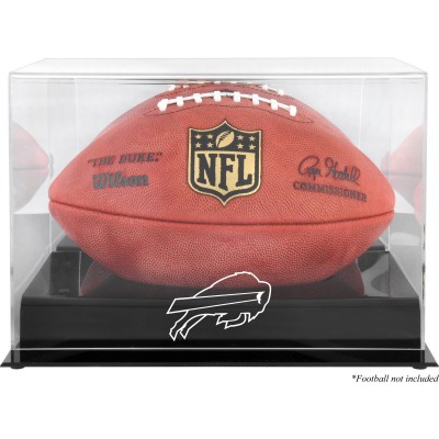 Buffalo Bills Fanatics Authentic Black Base Football Logo Display Case with Mirror Back