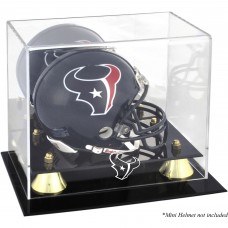 Houston Texans Fanatics Authentic Golden Classic Helmet Display Case with Mirrored Back