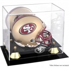 San Francisco 49ers Fanatics Authentic Golden Classic Mini Helmet Display Case