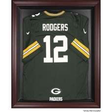 Green Bay Packers Fanatics Authentic Mahogany Framed Jersey Display Case
