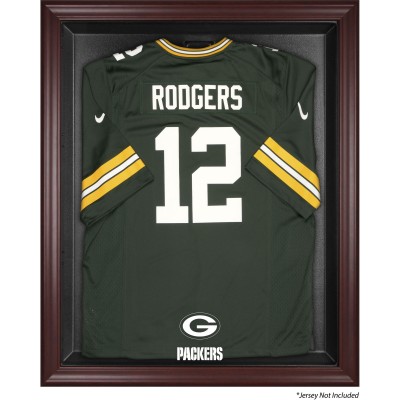 Green Bay Packers Fanatics Authentic Mahogany Framed Jersey Display Case