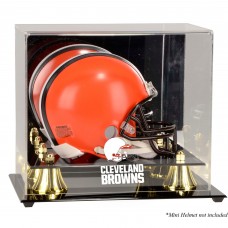 Cleveland Browns Fanatics Authentic Golden Classic Mini Helmet Display Case