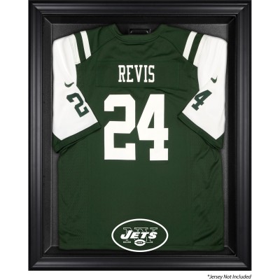 New York Jets Fanatics Authentic Throwback Logo 1998 - 2018 Black Frame Jersey Display Case