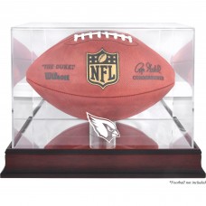 Arizona Cardinals Fanatics Authentic Mahogany Football Logo Display Case with Mirror Back