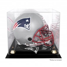 New England Patriots Fanatics Authentic Golden Classic Helmet Display Case with Mirrored Back New England Patriots Fanatics Authentic Golden Classic Helmet Display Case with Mirrored Back