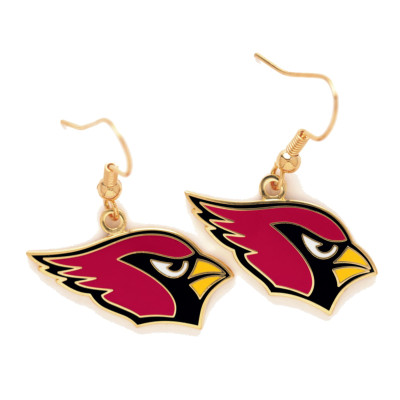 Серьги Arizona Cardinals Logo Wire