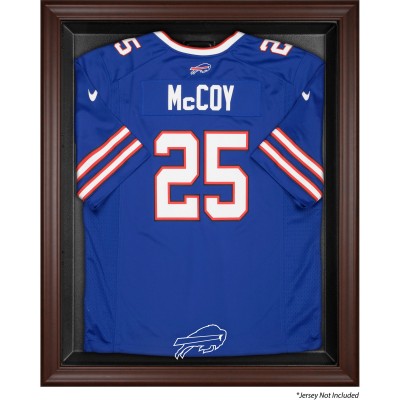 Buffalo Bills Fanatics Authentic Brown Framed Logo Jersey Display Case