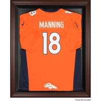 Denver Broncos Fanatics Authentic Brown Framed Logo Jersey Display Case