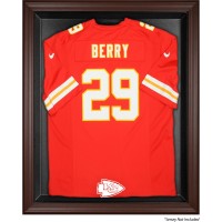 Kansas City Chiefs Fanatics Authentic Brown Framed Logo Jersey Display Case
