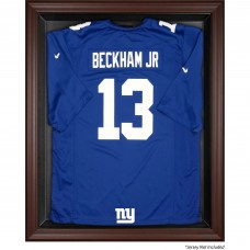 New York Giants Fanatics Authentic Brown Framed Logo Jersey Display Case
