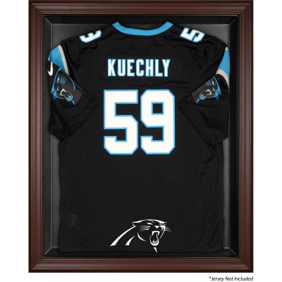 Carolina Panthers Fanatics Authentic Brown Framed Logo Jersey Display Case