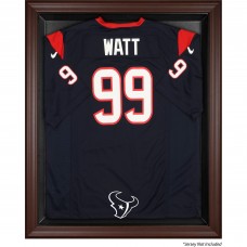 Houston Texans Fanatics Authentic Brown Framed Logo Jersey Display Case