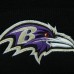Шапка Baltimore Ravens 47 Brand Black Raised Cuffed Knit