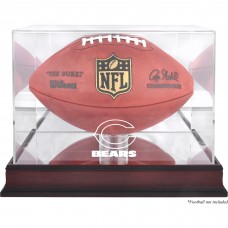 Chicago Bears Fanatics Authentic Mahogany Football Logo Display Case with Mirror Back