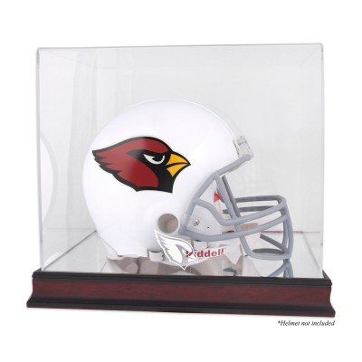 Arizona Cardinals Fanatics Authentic Mahogany Helmet Logo Display Case with Mirror Back
