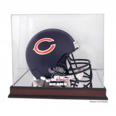 Chicago Bears Fanatics Authentic Mahogany Helmet Logo Display Case with Mirror Back