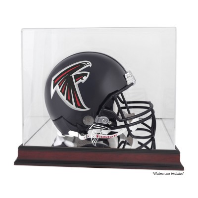 Atlanta Falcons Fanatics Authentic Mahogany Helmet Logo Display Case with Mirror Back