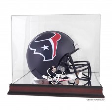 Houston Texans Fanatics Authentic Mahogany Helmet Logo Display Case with Mirror Back