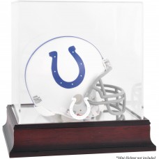Indianapolis Colts Fanatics Authentic Mahogany Logo Mini Helmet Display Case