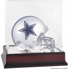 Dallas Cowboys Fanatics Authentic Mahogany Logo Mini Helmet Display Case