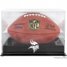 Minnesota Vikings Fanatics Authentic (2013-Present) Black Base Football Display Case with Mirror Back