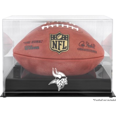 Minnesota Vikings Fanatics Authentic (2013-Present) Black Base Football Display Case with Mirror Back