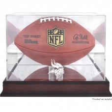 Minnesota Vikings Fanatics Authentic (2013-Present) Mahogany Football Display Case with Mirror Back