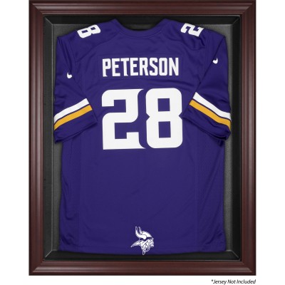 Minnesota Vikings Fanatics Authentic (2013-Present) Mahogany Framed Jersey Display Case