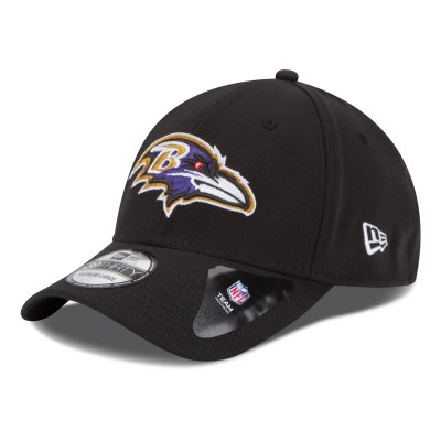 Бейсболка Baltimore Ravens New Era Team Classic 39THIRTY Flex Black