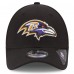 Бейсболка Baltimore Ravens New Era Team Classic 39THIRTY Flex Black