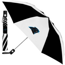Carolina Panthers WinCraft New Logo 42 Folding Umbrella Carolina Panthers WinCraft New Logo 42 Folding Umbrella