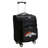 Denver Broncos MOJO Black 21 Softside Spinner Carry-On
