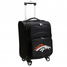 Denver Broncos MOJO Black 21 Softside Spinner Carry-On Denver Broncos MOJO Black 21 Softside Spinner Carry-On