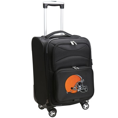 Cleveland Browns MOJO Black 21 Softside Spinner Carry-On