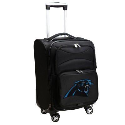 Carolina Panthers MOJO Black 21 Softside Spinner Carry-On