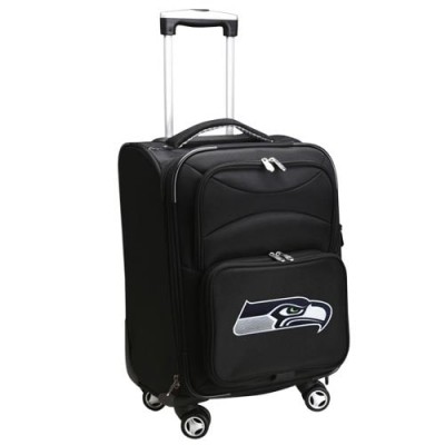 Seattle Seahawks MOJO Black 21 Softside Spinner Carry-On