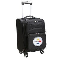 Pittsburgh Steelers MOJO Black 21 Softside Spinner Carry-On