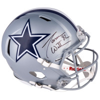 Autographed Dallas Cowboys Jason Witten Fanatics Authentic Riddell Pro-Line Authentic Speed Helmet
