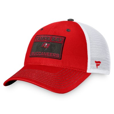 Бейсболка Tampa Bay Buccaneers Fundamentals Trucker - Red/White