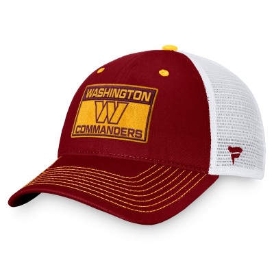 Бейсболка Washington Commanders Fundamentals Trucker - Burgundy/White