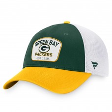 Бейсболка Green Bay Packers Fundamentals Two-Tone Trucker - Green/White