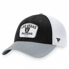 Бейсболка Las Vegas Raiders Fundamentals Two-Tone Trucker - Black/White Бейсболка Las Vegas Raiders Fundamentals Two-Tone Trucker - Black/White