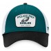 Бейсболка Philadelphia Eagles Fundamentals Two-Tone Trucker - Midnight Green/White