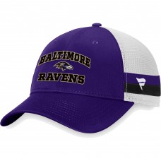 Бейсболка Baltimore Ravens Fundamentals Side Stripe Trucker - Purple/White