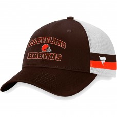 Бейсболка Cleveland Browns Fundamentals Side Stripe Trucker - Brown/White