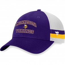 Бейсболка Minnesota Vikings Fundamentals Side Stripe Trucker - Purple/White