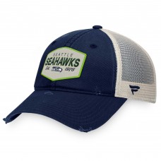 Бейсболка Seattle Seahawks Heritage Patch Trucker - College Navy/Natural